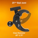 iBOLT GoPro / Action Camera DynaMount 360 Clamp / Handlebar / Rail Mount