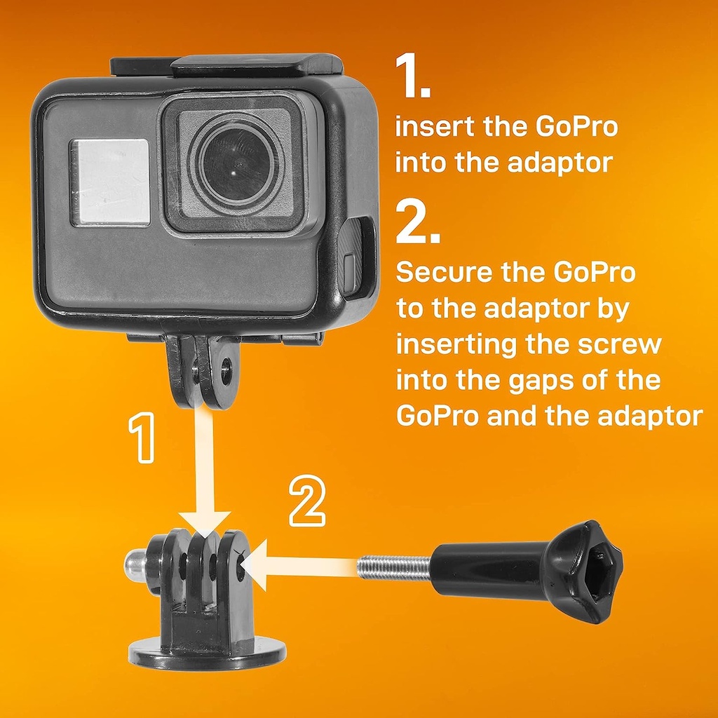 iBOLT GoPro / Action Camera DynaMount Clamp / Handlebar / Rail Mount