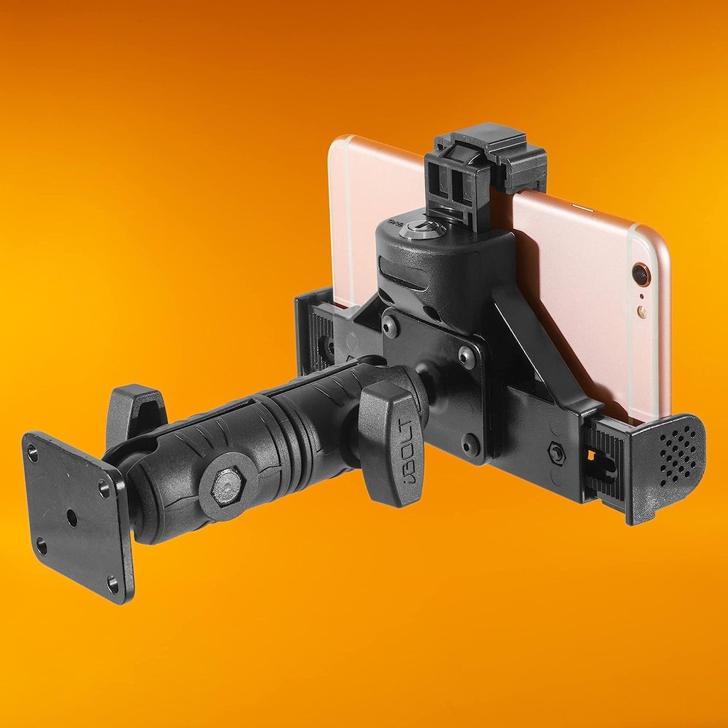 iBolt Phone Dockín Lock DynaMount AMPS w/ 4.25 inch Double Socket Arm ...