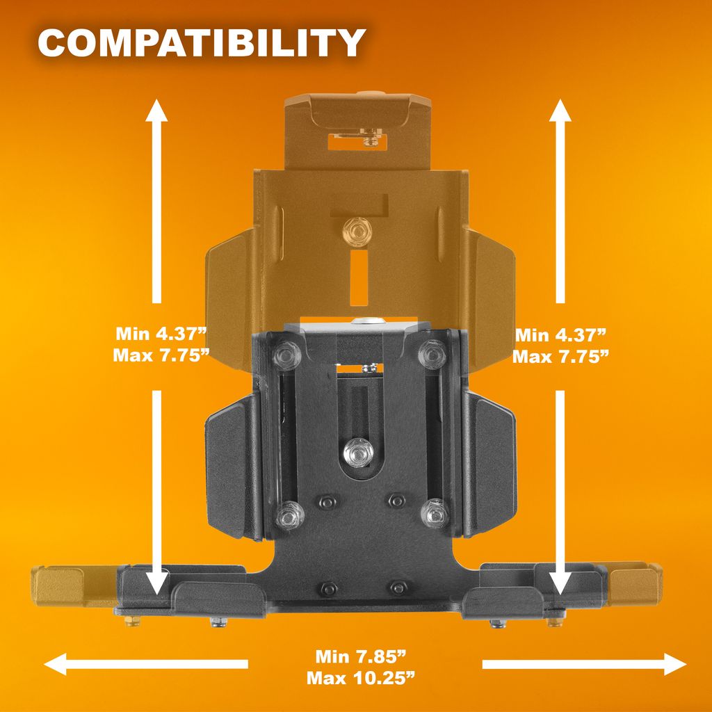 iBOLT TabDock Flexpro Fleet- Heavy Duty Metal Seat Rail Mount