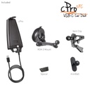 iBOLT cPro Type C NFC USB Car Dock