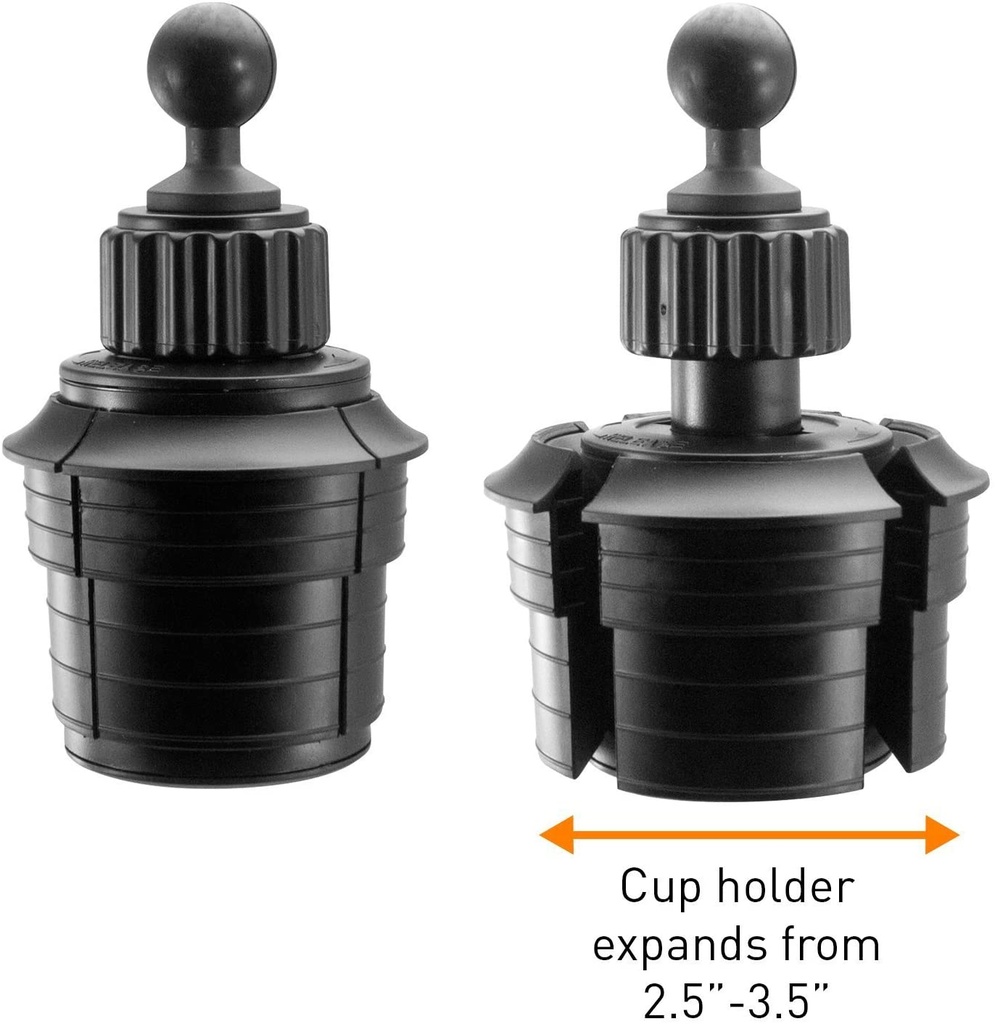 iBOLT 25mm Adjustable cupholder Mount