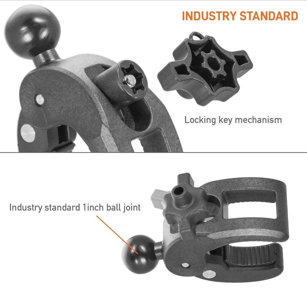 iBOLT Dock’n Lock Point of Purchase Locking Drill Base Mount - with 3 Tablet Holders