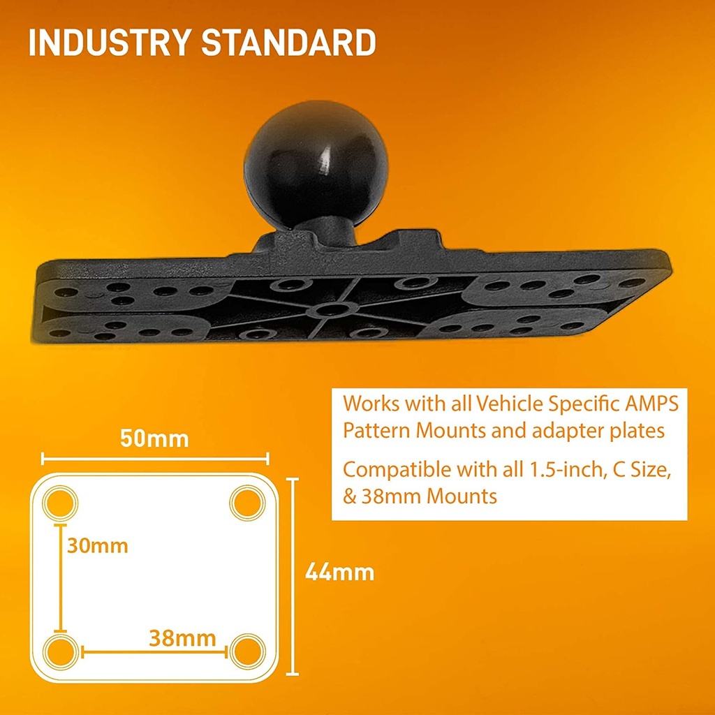 iBOLT 38mm Ball Composite Equipment Plate