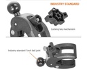 iBOLT sPro2 Accessibility Post / Pole / Rail / Handlebar Clamp Mount for Wheelchairs / Exercise Equipment