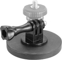 iBOLT 88mm Diameter Magnetic Mount Base w/ 1/4 20 Camera Screw and Compatible with GoPro Adapter