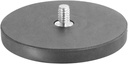 iBOLT 88mm Diameter Magnetic Mount Base w/ 1/4 20 Camera Screw and Compatible with GoPro Adapter