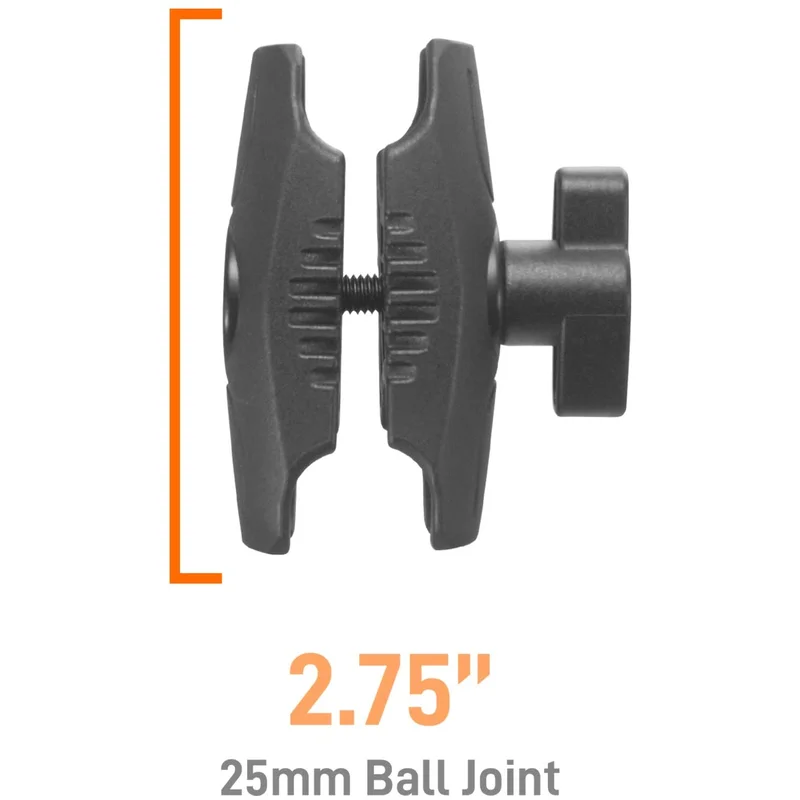 iBOLT 2.75 inch Shaft, 25mm Ball Adapter