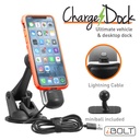 [IBA-34100] iBOLT Apple MFI Certified ChargeDock- Magnetic Mount