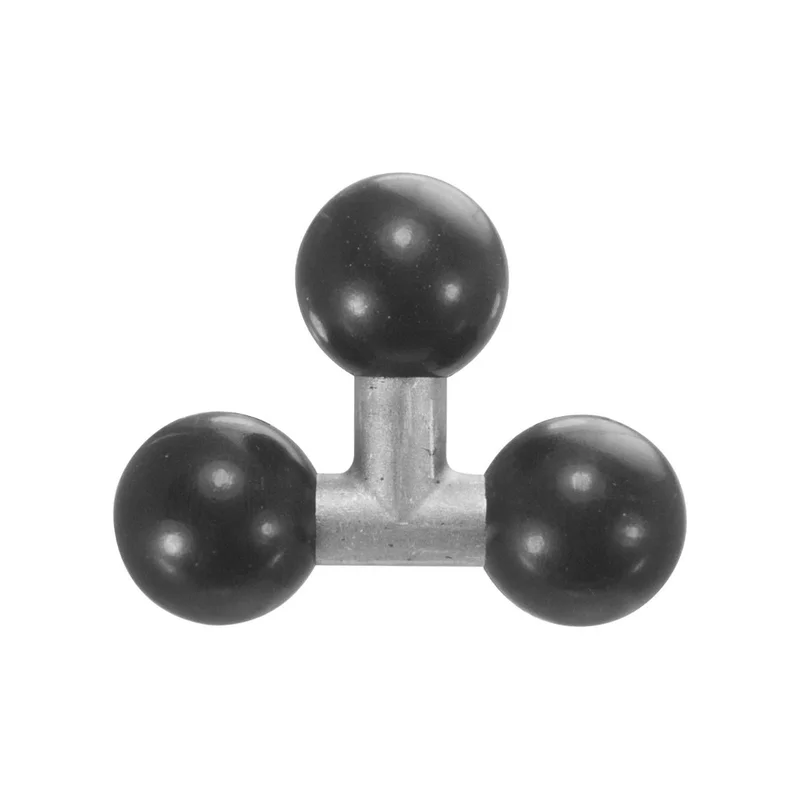 [23521] iBOLT Triple 25mm zu 25mm - Drei Metallkugelgelenkverlängerungsadapter