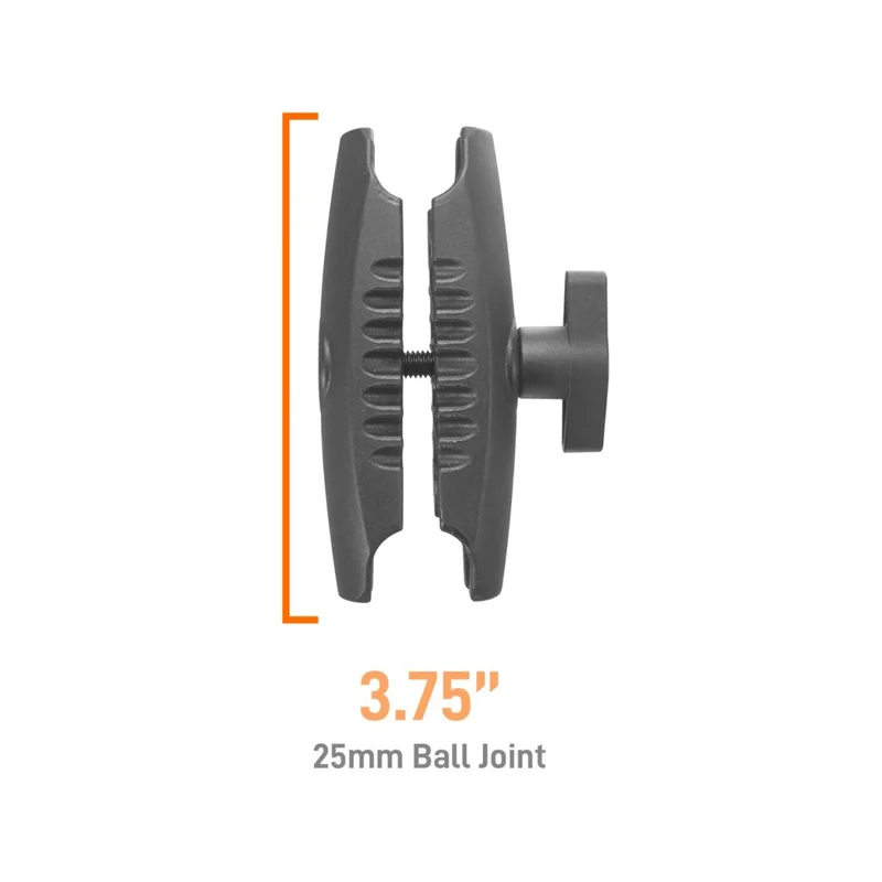 iBOLT 3,75 Zoll Welle, 25mm Ball Adapter