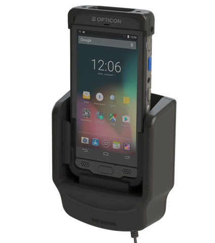 CarComm CREC-1200 Active Vehicle Cradle Opticon H-28 with Bumper Kit