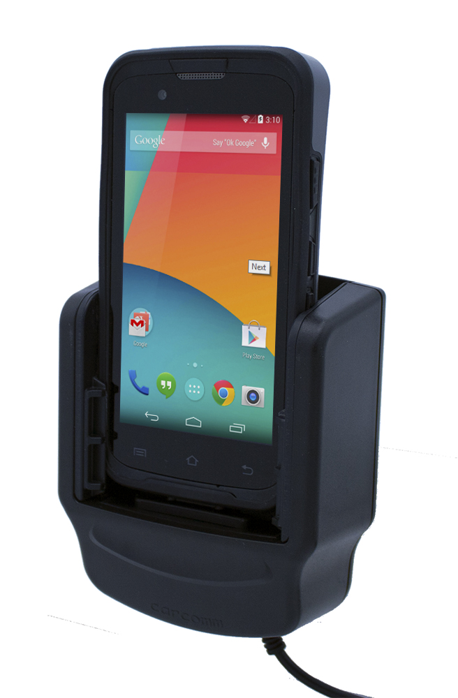 CarComm CREC-607 Active Vehicle Cradle Unitech EA600 with Booth