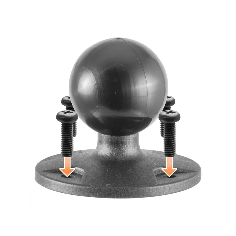 [23537] iBOLT 38mm / 1.5 Zoll Komposit AMPS Runde Adapterplatte...