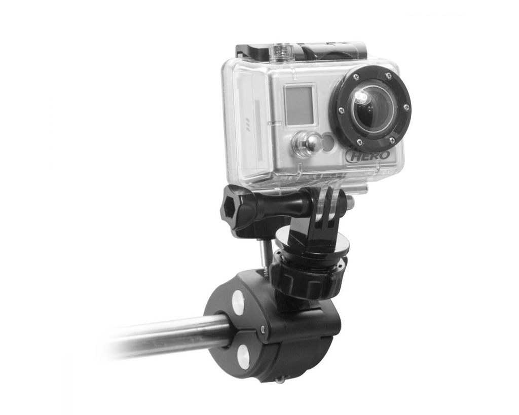 iBOLT 17mm Clamp Mount with GoPro Hero Cameras