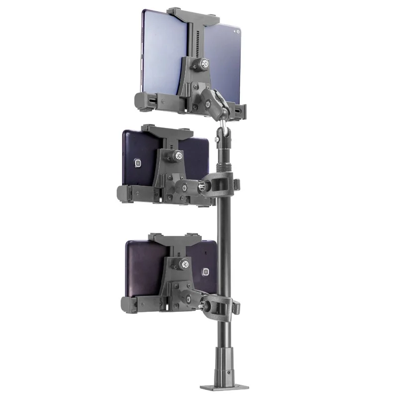 [IBRT-34701] iBOLT Dock’n Lock Verkaufsplatz-Verriegelungsbohrbasis-Halterung - mit 3 Tablet-Haltern