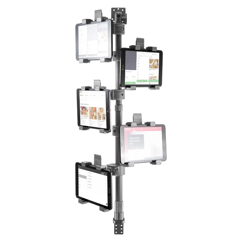 iBOLT TabDock Point of Purchase Wall Mount - with 5 Tablet Holders