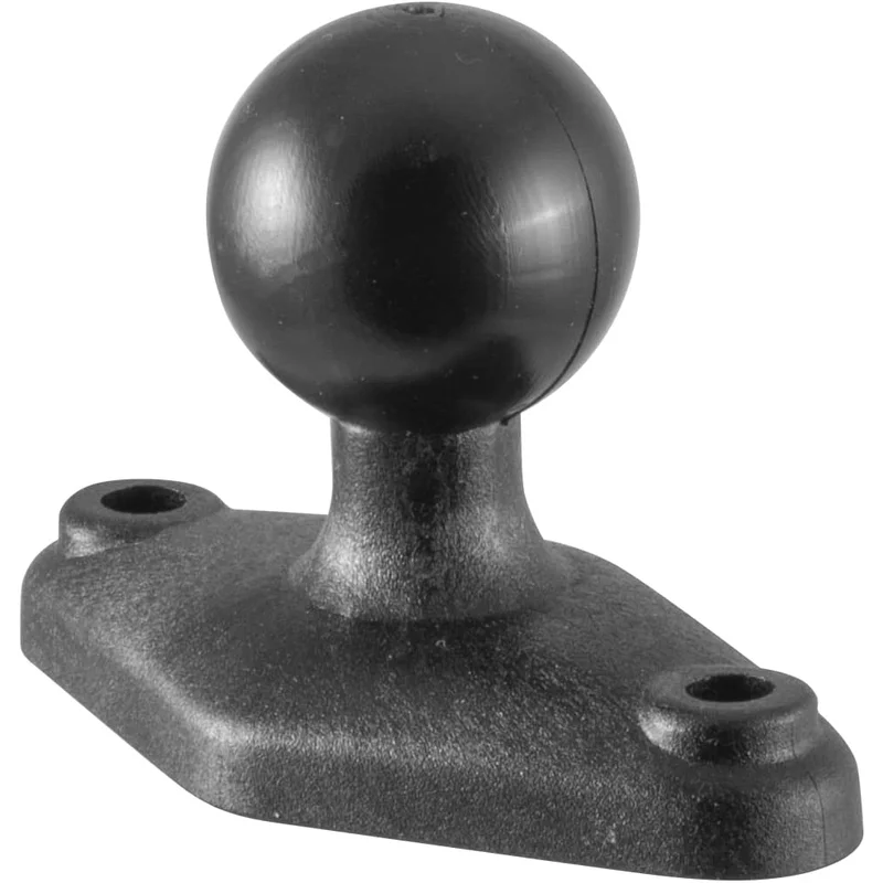 iBOLT 25mm / 1 inch Composite Diamond 2-Hole AMPS Adapter Plate for Industry Standard Dual Ball Socket mounting arms