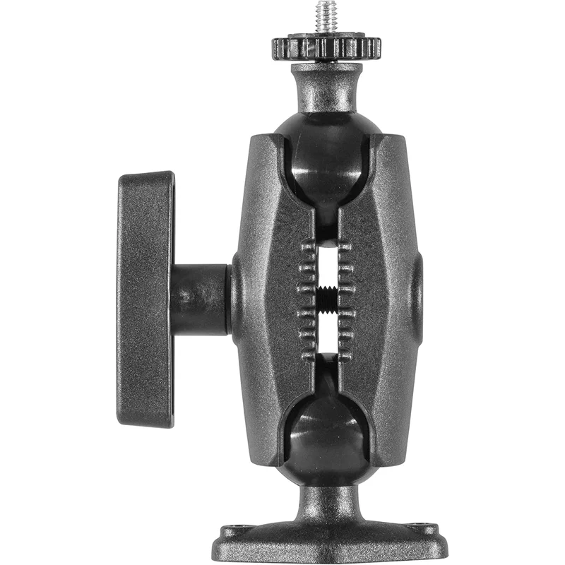 iBolt 38mm / 1.5 inch Composite Diamond AMPS Pattern to ¼ 20” Composite Camera Screw Dual Ball Mount