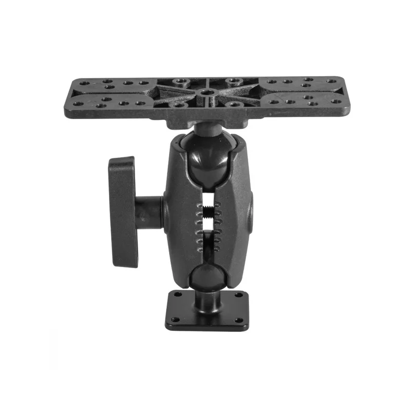 [IBAMPS-34208] iBOLT 38mm / 1.5 inch Composite Universal Marine Fish Finder to Aluminum AMPS Drill Base Mount