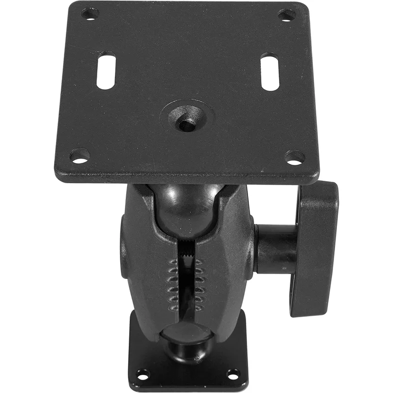[IBAMPS-34211] iBOLT 38mm / 1.5 inch Metal Rectangular AMPS Pattern to VESA 75 x 75 Dual Ball Mount for Monitors
