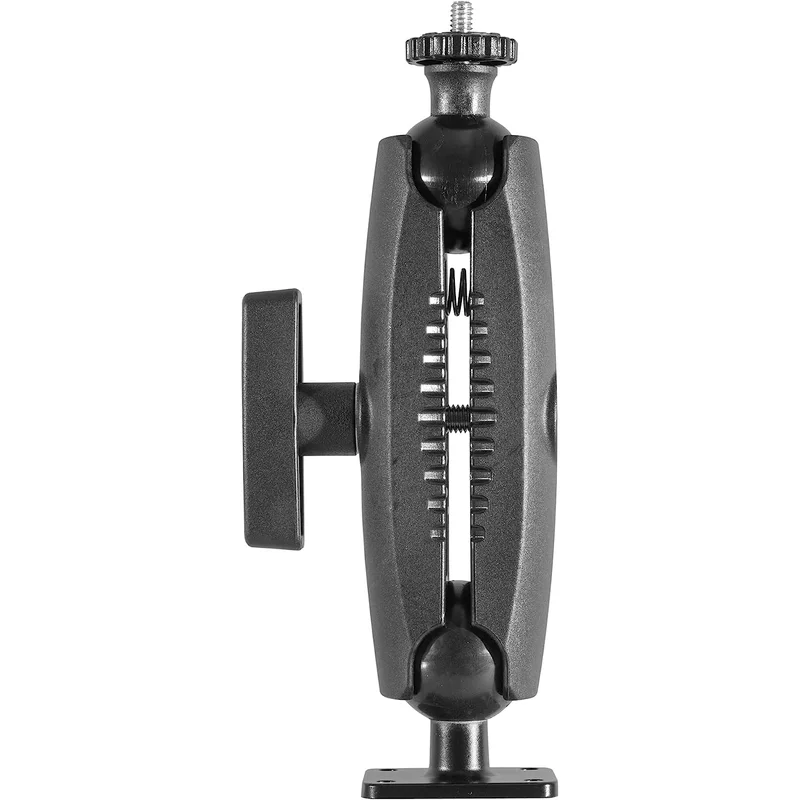 iBolt 38mm / 1.5 Zoll Metall Rechteck AMPS Muster zu 20mm Verbund-Kameraschraube Dual Ball Mount - Mit einem 5.75-Zoll Verbund 38mm Bizmount Arm