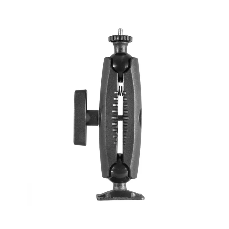 iBOLT 38MM / 1.5 INCH COMPOSITE RECTANGULAR AMPS TO ¼ 20” COMPOSITE CAMERA SCREW DUAL BALL MOUNT iBOLT 38mm / 1.5 inch Composite Rectangular AMPS to ¼ 20” Composite Camera Screw Dual Ball Mount