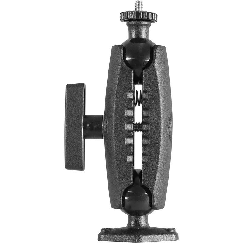 iBolt 38mm / 1.5 inch Composite Diamond AMPS Pattern to ¼ 20” Composite Camera Screw Dual Ball Mount