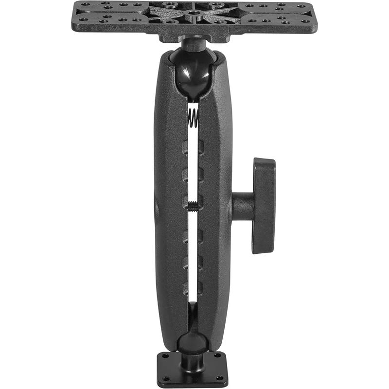 [IBAMPS-34258] iBOLT 38mm / 1.5 inch Composite Universal Marine Fish Finder to Metal AMPS Drill Base Mount