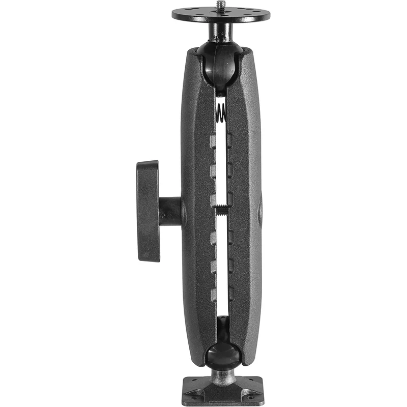 iBolt 38mm / 1.5 inch Composite Rectangular AMPS Pattern to ¼ 20” Metal Camera Screw Dual Ball Mount