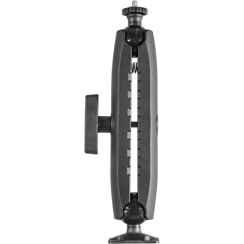 iBolt 38mm / 1.5 inch Composite Rectangular AMPS Pattern to ¼ 20” Composite Camera Screw Dual Ball Mount