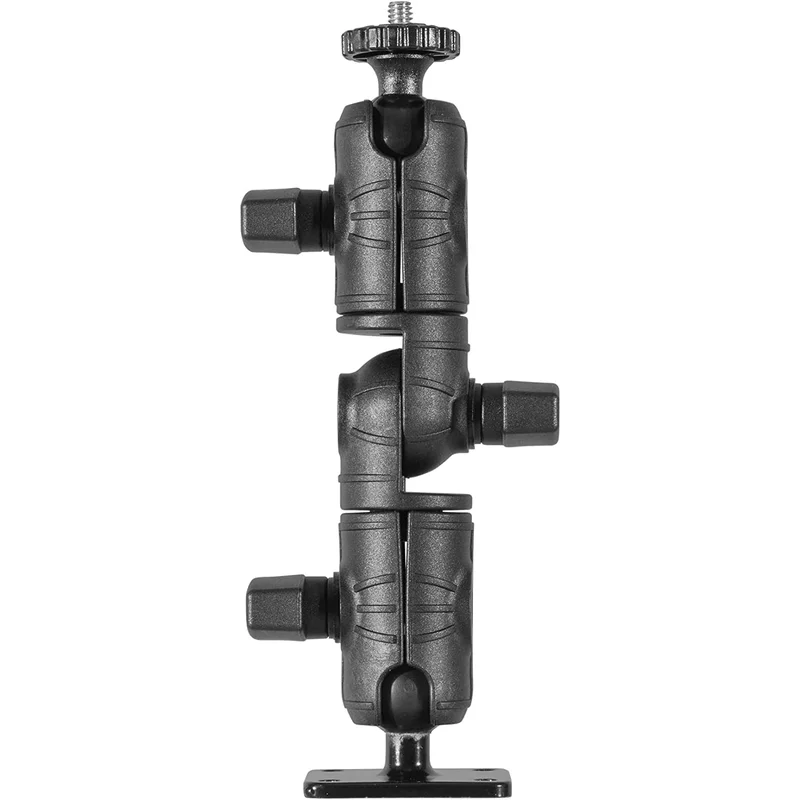 [IBDY-34341] iBOLT ¼ 20” Kameraschraube DynaMount 360 AMPS mit 6” Multi-Winkel Arm Bohrbasis - Bohrbasis-Montage