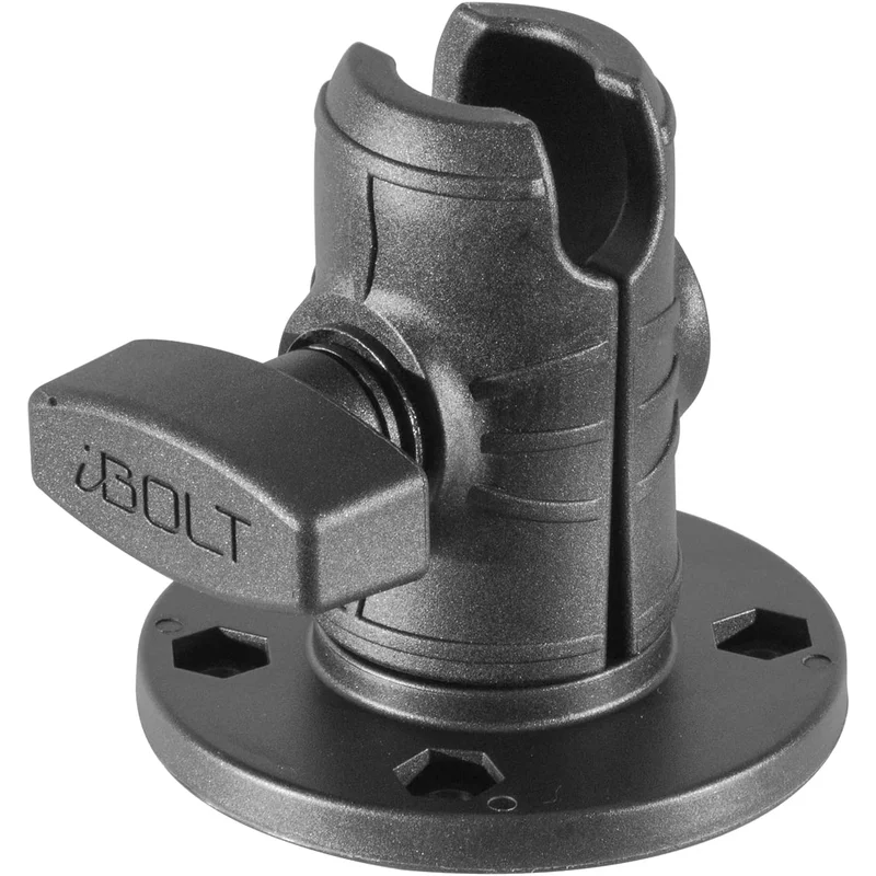 iBOLT Composite 2.5" Open Socket AMPS Drill Base Mount for 1-inch/ 25mm Ball Joints