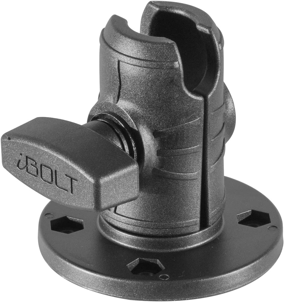 iBOLT Composite 2.5" Open Socket AMPS Drill Base Mount for 1-inch/ 25mm Ball Joints