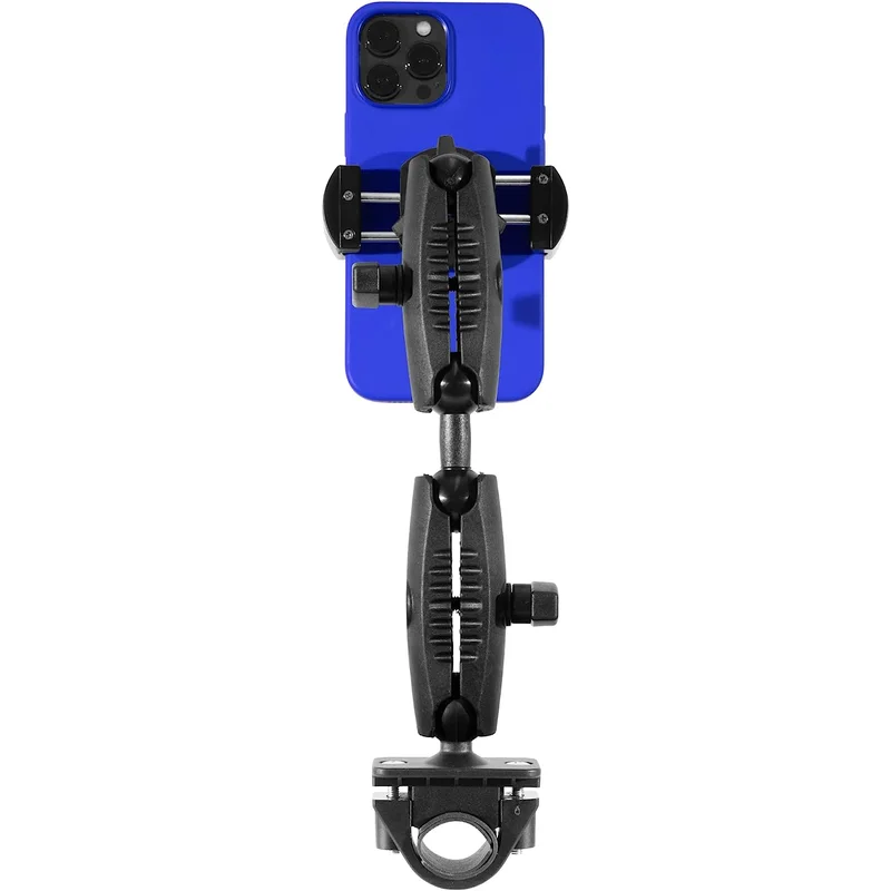 [IBWS-34758] iBOLT Moto-Vise Schwerlast-Handy-Dualarm-Lenker-/Schienenhalterung