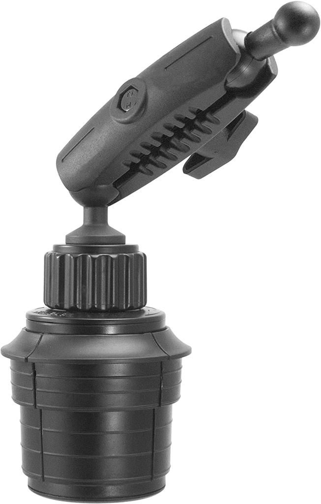iBOLT 17mm Dual Ball to Cup Holder Mount Base compatible w/ Garmin GPS and iBOLT Phone Holders