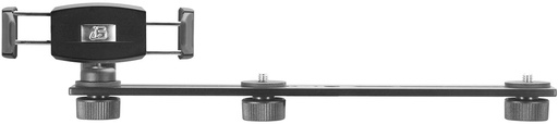 [IBCM-34602] iBOLT 10 inch Tripod Camera Slider Bar with 3 Camera Screw