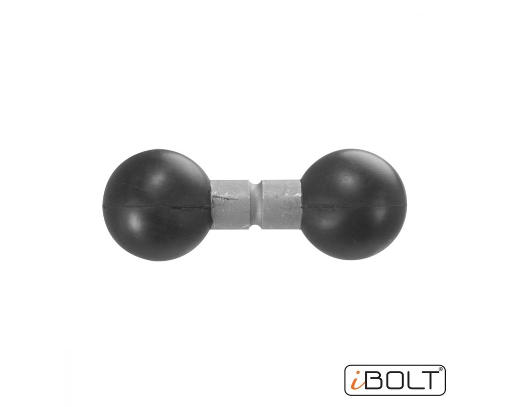 [23515] iBOLT 25mm to 25mm Metal Extension Ball Adapter