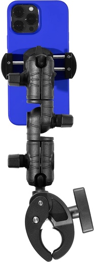 [IBWS-34753] iBOLT Moto-Vise DynaMount 360 Heavy Duty Phone Clamp / Handlebar / Rail Mount